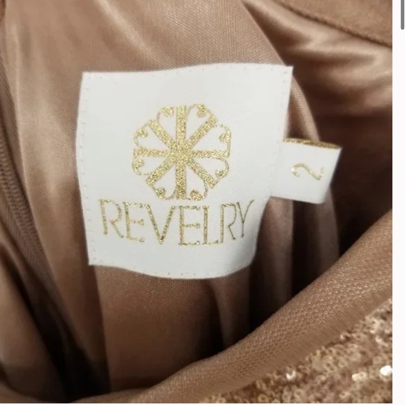 Gold sequin mermaid skirt size 0 - Picture 6 of 12